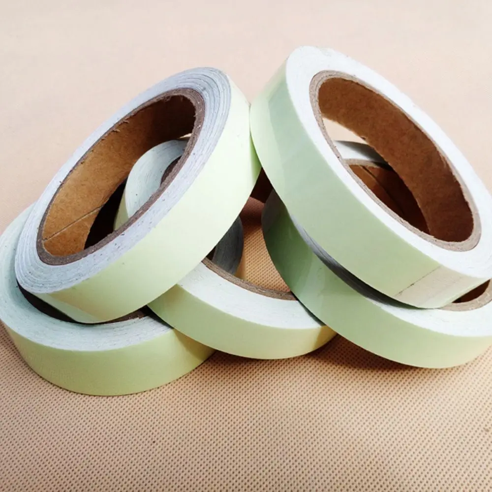 3M Luminous Fluorescent Night Self-Adhesive Glow In The Dark Sticker Tape  Safety Security Home Decoration Warning Tape 1pc image 5