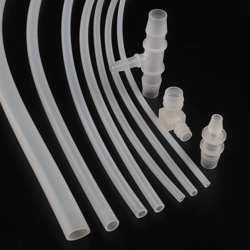 

100cm I.D 8~20mm Food Grade Transparent Silica Gel Hose Heat Resistant Aquarium Flexible Silicone Hose Tube Soft Pipe