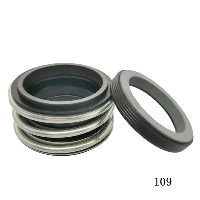 10/12/14/15/16/17/18/20/22/24/25/28/30mm ID Mechanical Water Pump Shaft Seal Single Coil Spring Carbon/SiC Ring Model MG1/109