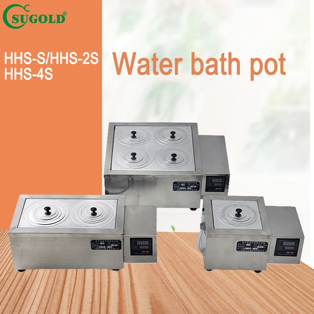 Double  hole Laboratory digital temperature water bath
