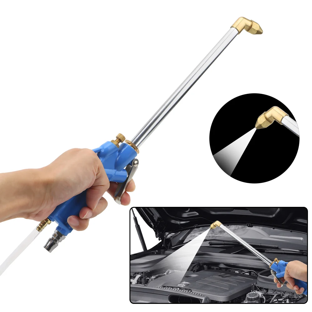 

LEEPEE 40cm High Pressure Water Cleaning Gun Car Engine Oil Cleaner Washer Water Gun Pneumatic Tool Generator Cleaning Tool