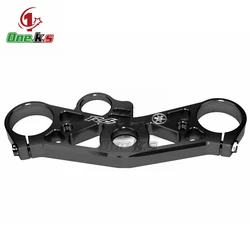 Aluminum Motorcycle Front Fork Lowering Triple Tree Front End Upper Top Clamp For YAMAHA R6 2008 2009 2010 2011 2012 2013 14 15