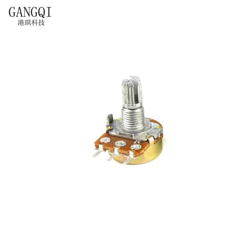 5PCS Adjustable potentiometer WH148 1K 2K 5K 10K 20K 50K 100K 250K 500K 1M OHM Linear Taper Rotary Potentiometer Resistor