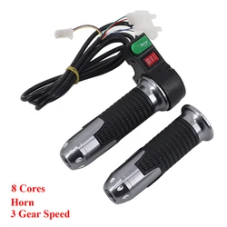 Throttle Handle Universal Speed Gear Switch with Horn 60V Electric Car Modification Parts For Harley Citycoco Electric Scooter