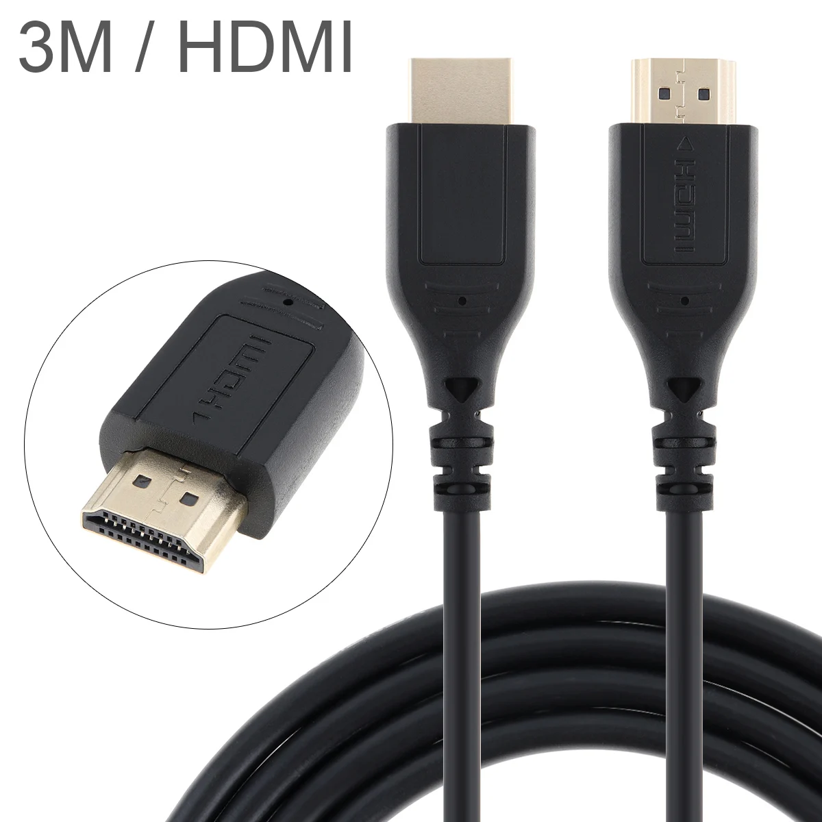 

4K HDMI Cable 2.0 3M/9.84Ft Gold-plated High Speed 1080P 3D Male to Male Cable Video Cables for HDTV Splitter Switcher Projector