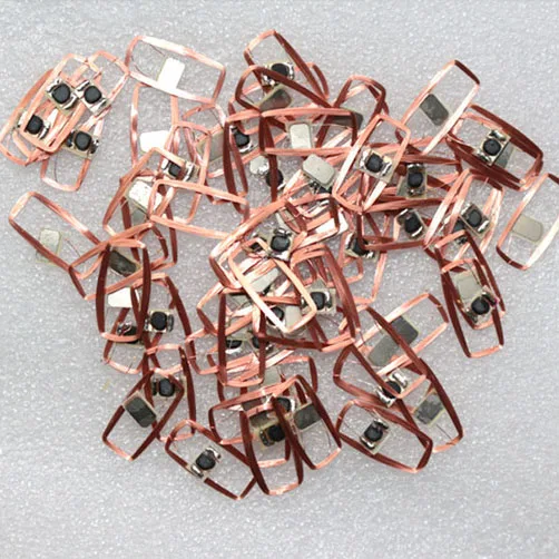 High Quality antenna&chips 10pcs 213/203 13.56MHz 168bit 14443A IC NFC Tags RFID sticker 18*8mm