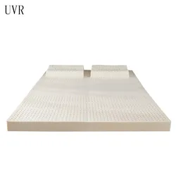 UVR Thailand 100% Latex Mattress Natural Simmons Cushion Tatami Antibacterial And Anti-mite Massage Mattress Family Bedspread