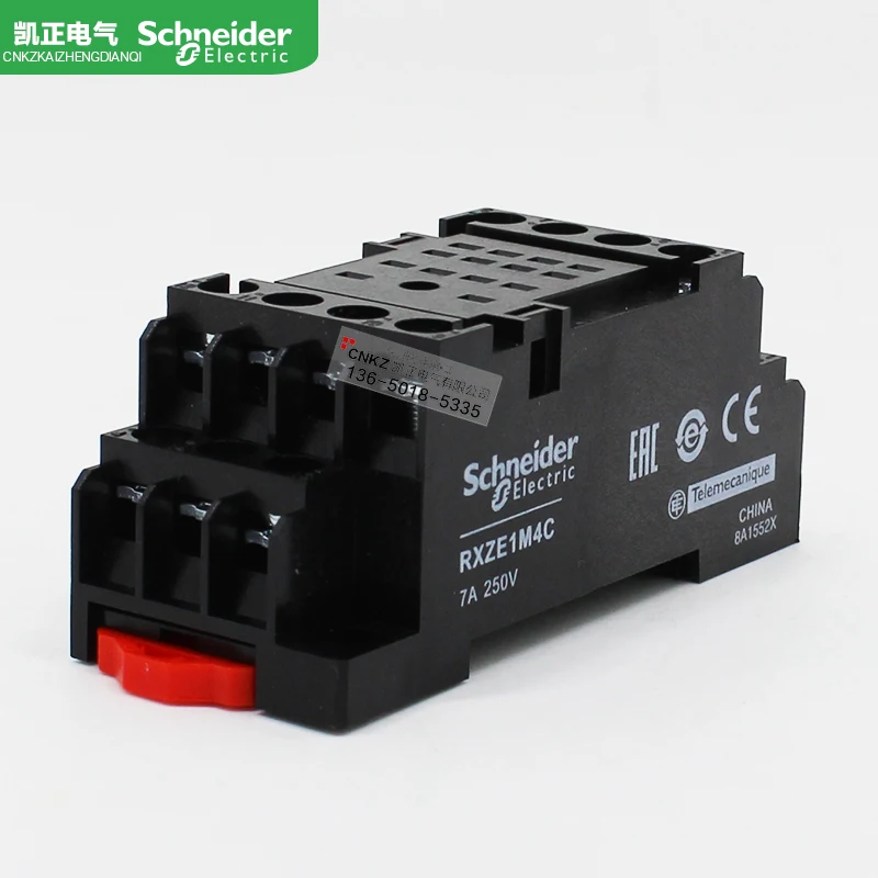 

10 pieces of Genuine Schneider electromagnetic small intermediate relay base RXZE1M4C 14-pin socket PYF14A-E