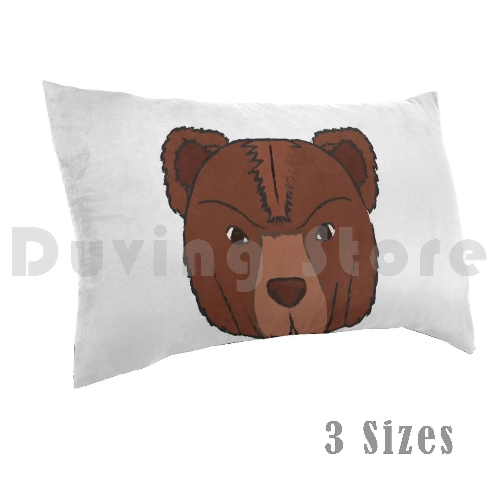 BearPillow case Bear Cute Animal Bara Bear Pride Bears Bobobear Cub Art Comics Pride