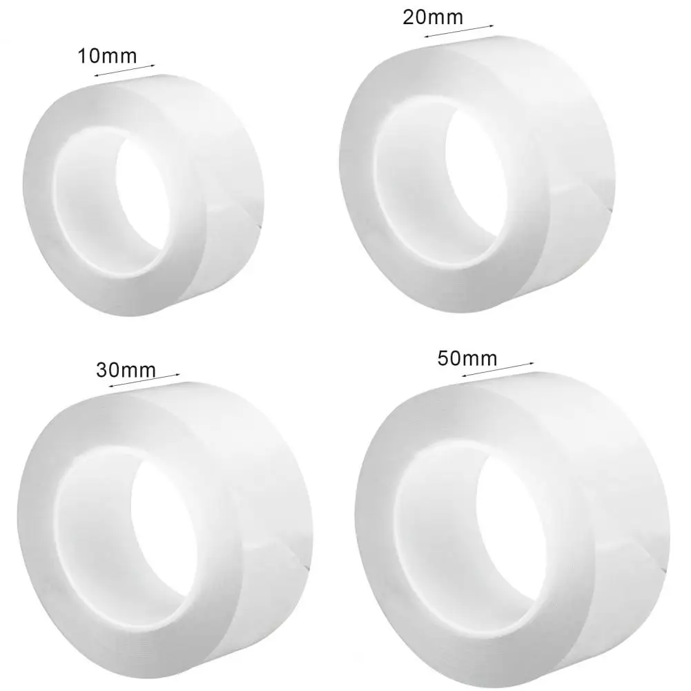 300センチメートル透明粘着テープマスキングため痕跡両面テープ防水テープ10/20/30/50ミリメートル