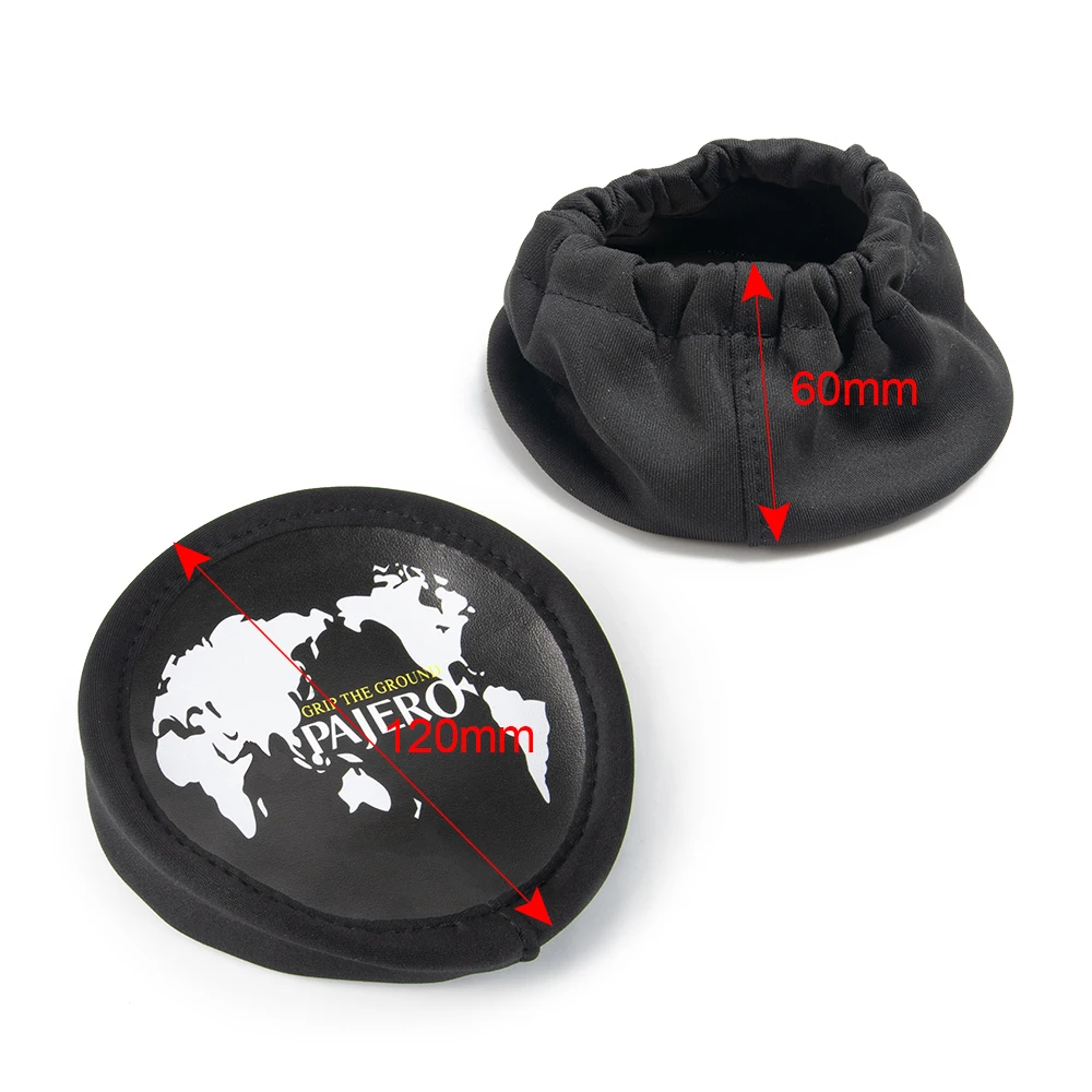 AXSPEED RC Car PU Leather Spare Tire Cover Wheel Tire Dust Cover Decoration for 1/10 Crawler TRX4 Axial SCX10 Wraith D90 Tamiya