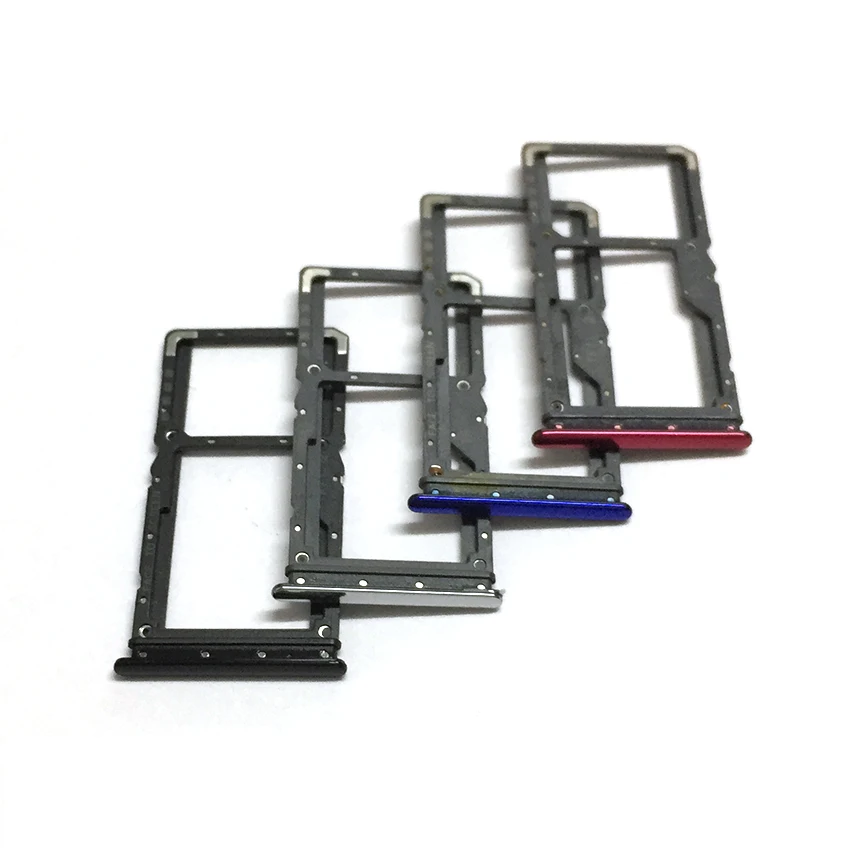 COMPATIBILE per XIAOMI REDMI NOTE 7 BLU  Try tray Vassoio alloggio porta scheda Dual SIM Card Sim 1 + SLOT SIM 2 o slitta per lettore Memoria Micro Sd