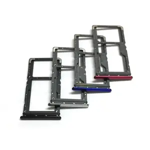 Bilashmart Xiaomi Redmi Note 7 SIM Card Tray Slot Holder Adapter Socket Repair Parts