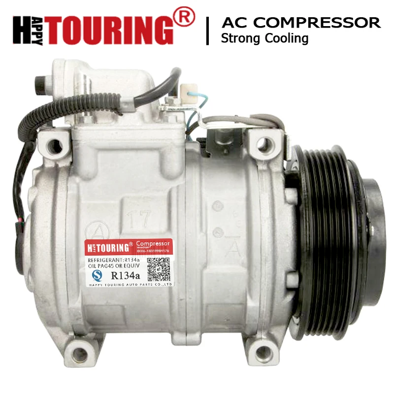 10pa17c ac compressor For Mercedes W124 R129 300E 260E 300CE E320 SL320 0002300511 A0002300511 A0002340111 A0031316601