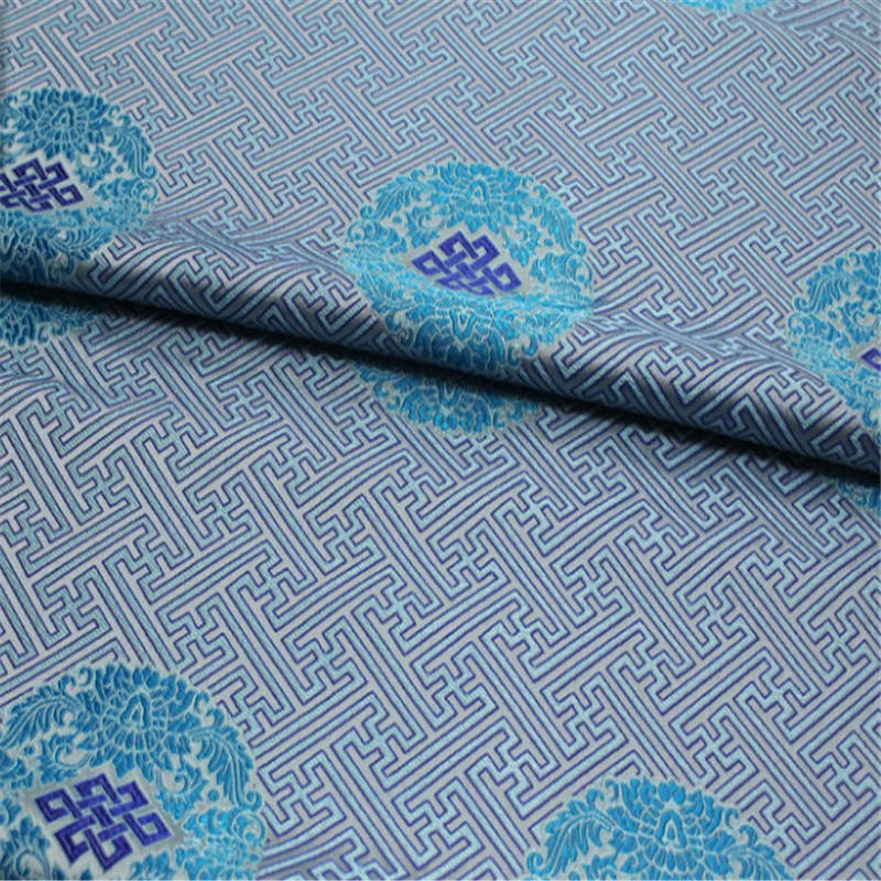 Diskon Besar 75Cm Langsung dari Pabrik Tradisional Pola Jacquard Brokat Kain Desain Unik untuk Gaya Cina Tang Suit