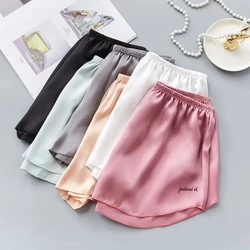 Sexy Soft Comfortable Women Pajama Shorts 2022 Summer Cute Elastic Waist Solid Sleepwear sleep Bottoms home shorts 4XL