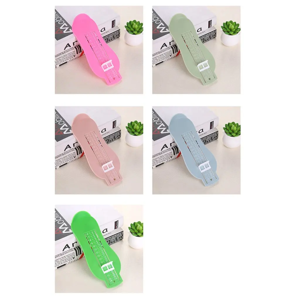 5 Colors Baby Foot Ruler Kids Foot Length Measure Device Child Shoes calculator Toddlers Shoes Fitting Gauge Tools