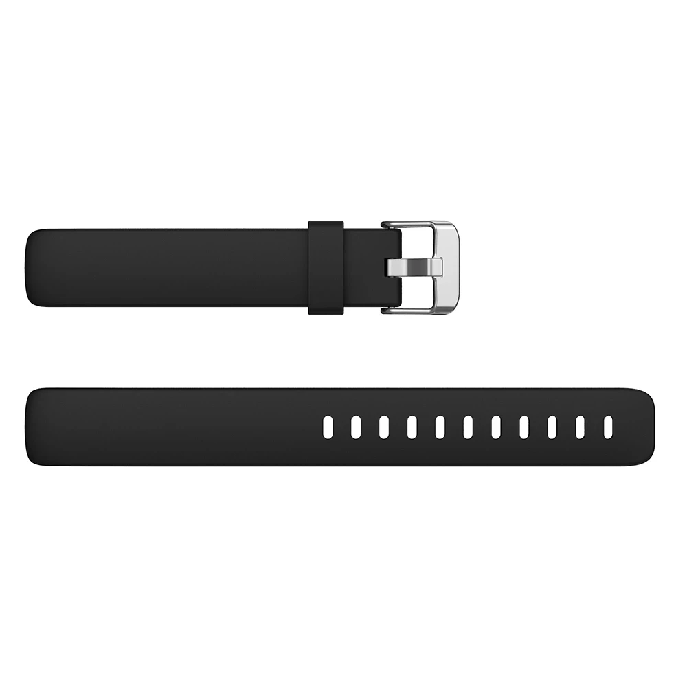 For Fitbit inspire 2 Band Silicone Watchband Strap Metal Buckle Bracelet Sport Wristband for Fitbit Inspire 2 Accessories