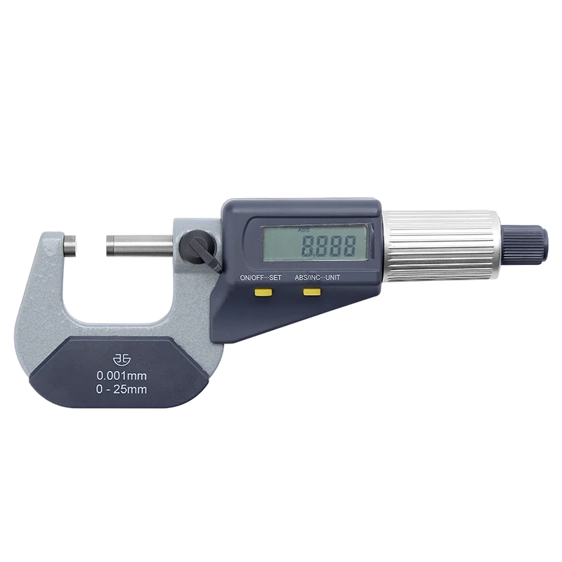 Digital outside micrometers,0-25/25-50/50-75/75-100/100-125/125-150/150-175/175-200mm,resolution 1um