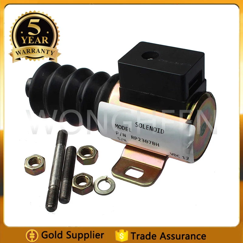 RP2370B RP-2370B 12V Base/Push/Pull Control Solenoid For Murphy