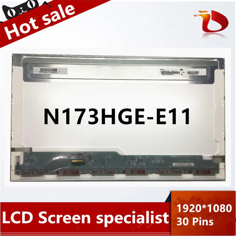 Original N173HGE-E11 N173HGE E11 N173HGE-E21 B173HTN01.1 1920*1080 FHD Display EDP 30 Pins