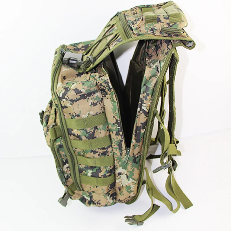 35L Tactical Rucksack Molle Nylon Military Outdoor Backpack Camping Hiking Climbing Trekking Fishing Hunting Bag Men Women