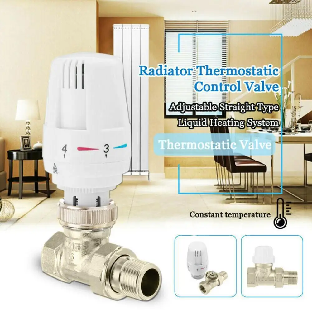 1PCS Radiator Thermostatic Head Heater Control Thermostat Heads Valve Heating Tool for Home Use