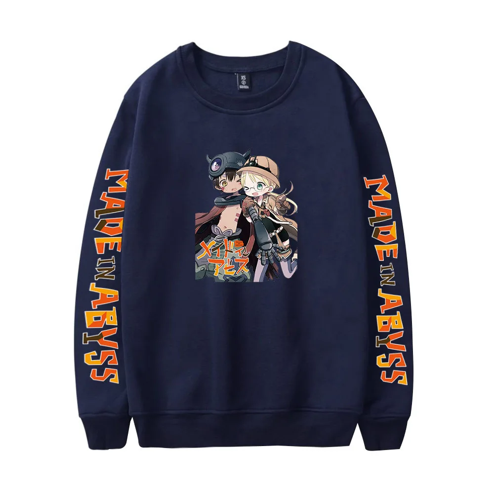 2021 Made in Abyss Hoodies Sweatshirts Graphic Printed Sweatshirt Men/Women Autumn Winter Casual Tracksuit Pullover Tops