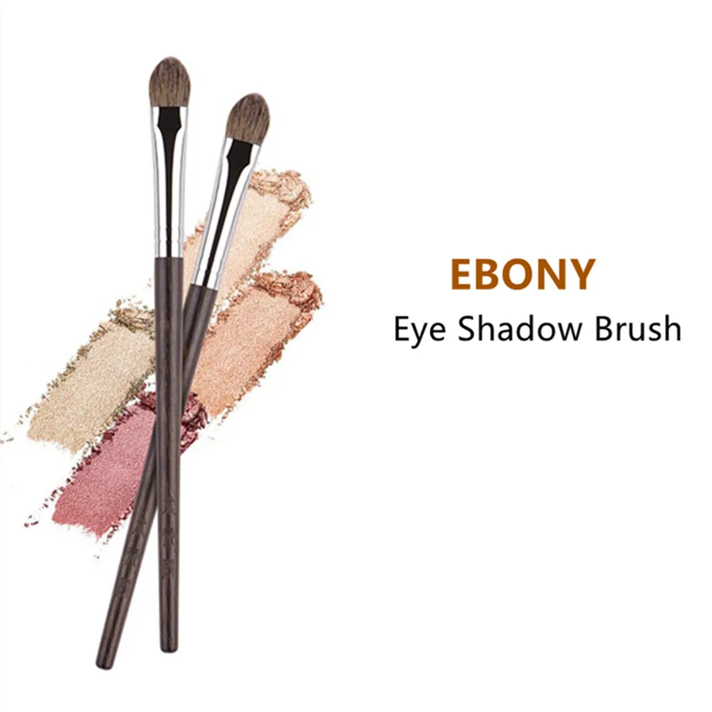 

MyDestiny Ebony Wood Tapered Eye Shadow Makeup Brush Ultra-Soft Natural Hair Precise Blending Smudging Cosmetics Beauty Tool