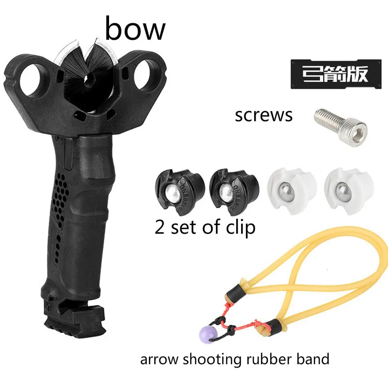 SlingshotยิงธนูติดSlingshotกลางแจ้งRest-ฟรีผูกแพ้ตกปลากลางแจ้งSlingshot BowและArrow Crossbow