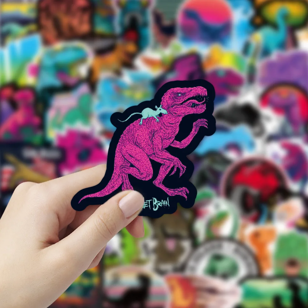 10/30/50PCS Dinosaur World Graffiti Stickers Personalized Waterproof Luggage Laptop  Refrigerator Water Cup Decoration Wholesale