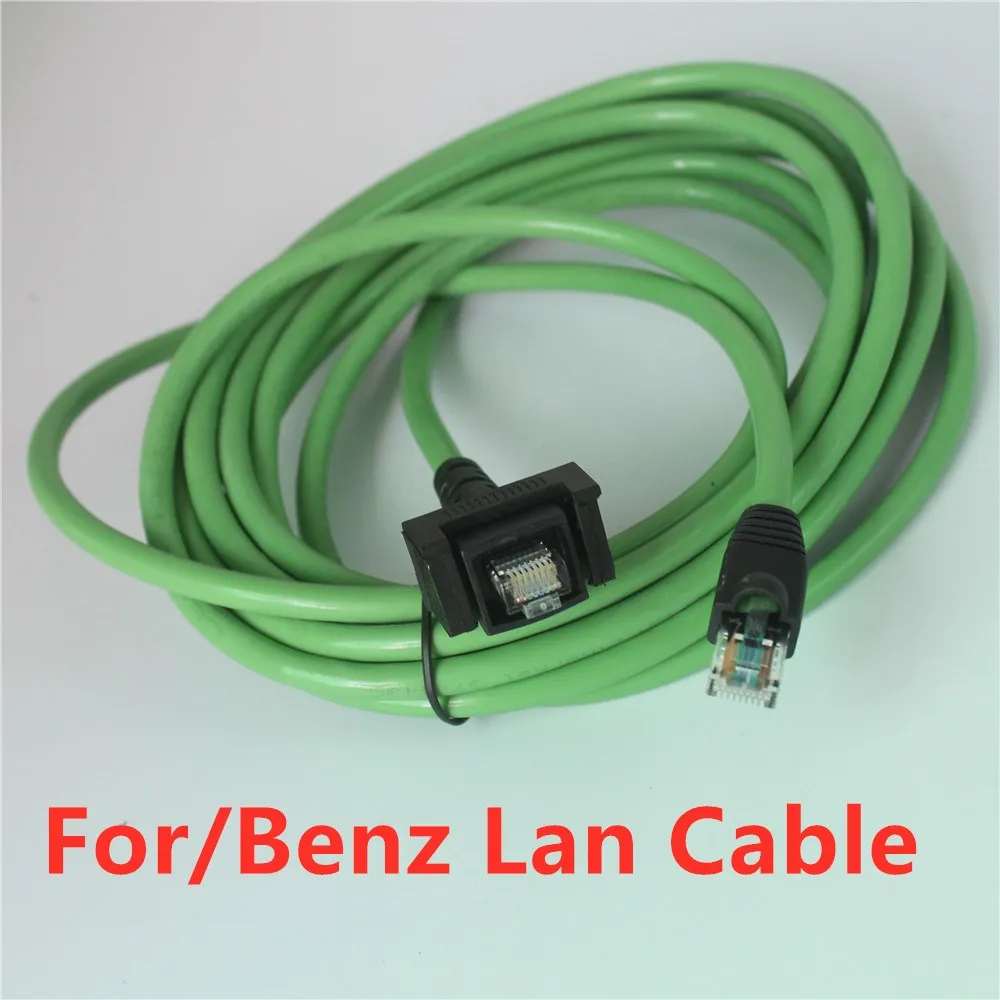 MB Star C4 Lan Cable Diagnostic Cable For Merc For edes Be Diagnostic Tool nz Diagnostics System mb C4 C5 Diagnosis Multiplexer