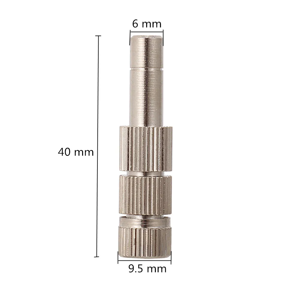 0.1mm 0.15mm Atomizing nozzle with Filter Inside Low Pressure High Quality Misting Nozzle Spray Injector Atomization Head 6pcs