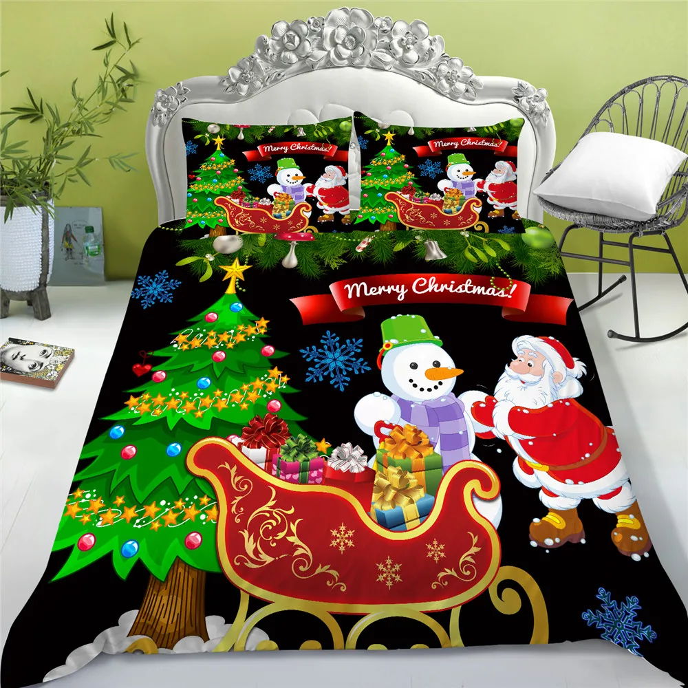 3D Bedding Set King Size Duvet Cover Polyester Bedclothes Super Soft for Kids Child Bedroom Decorations