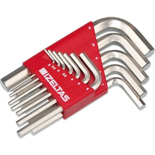 İzeltaş Allen Key Hex Tool 12 Piece