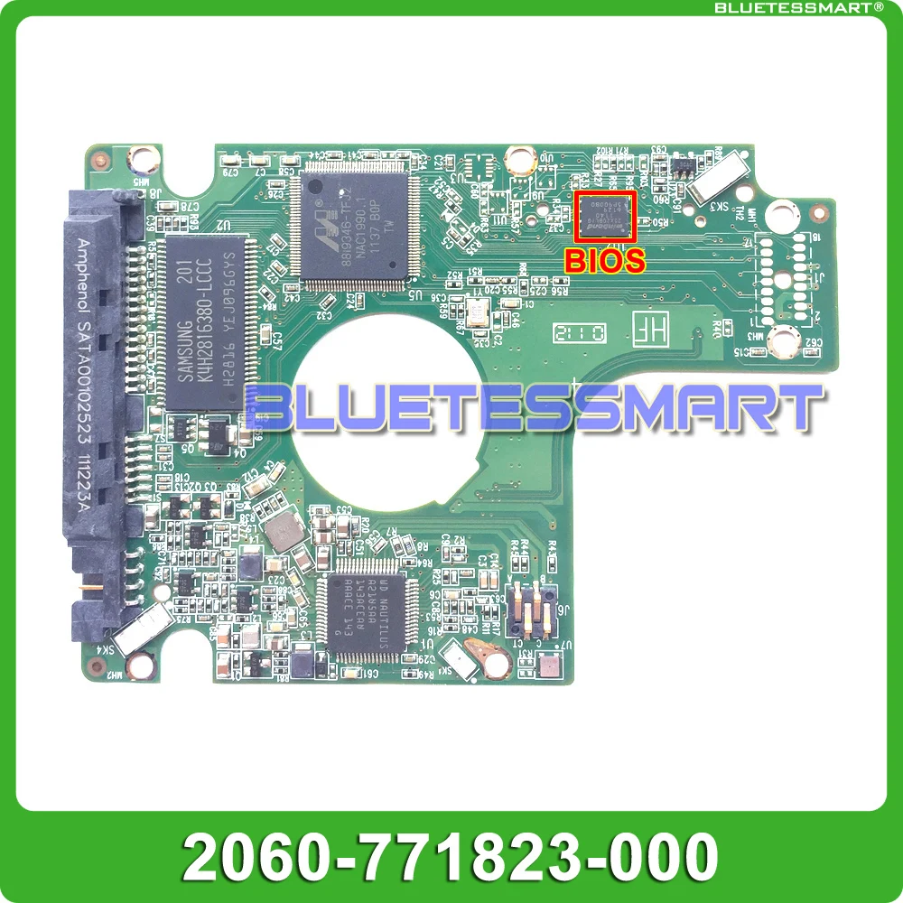 

HDD PCB circuit board 2060-771823-000 REV A for WD 2.5 SATA hard drive repair data recovery