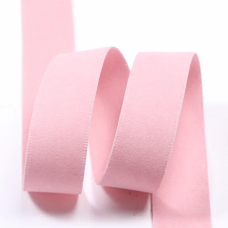 10 Yards 25MM 38MM Wildlederband in Unifarben für Haaraccessoires, DIY-Bastelarbeiten, handgefertigt Y2021120702 – Detail 14
