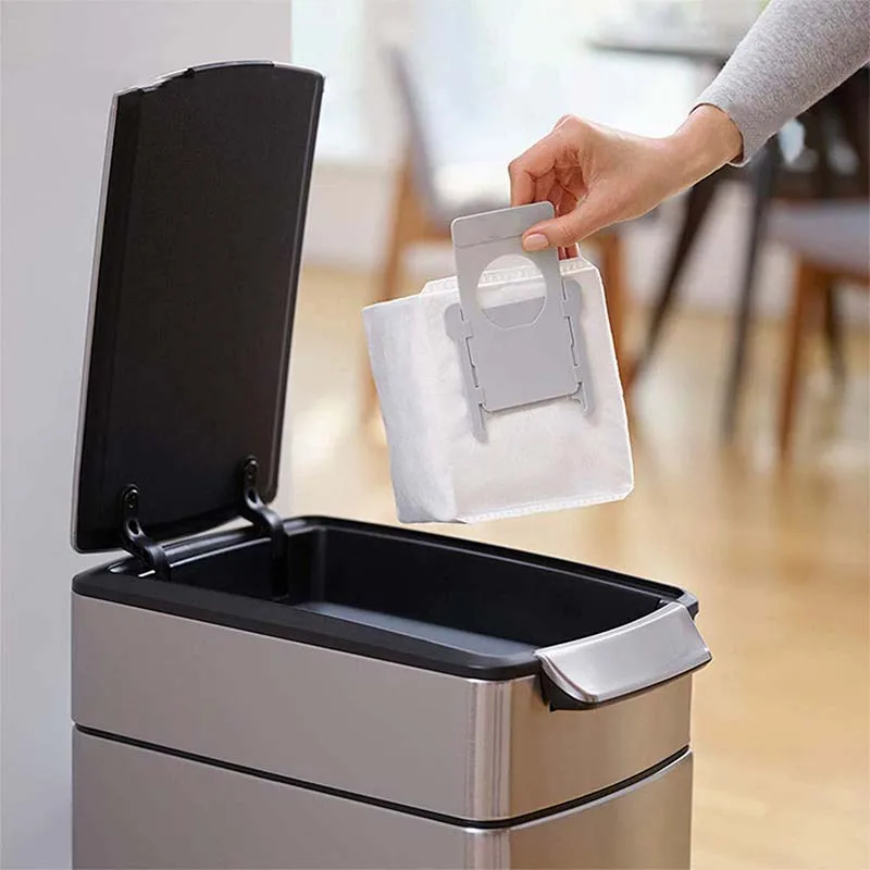 Aspirapolvere Sacchetto di Polvere di Ricambio Robot Automatico Dirt Smaltimento Borse per iRobot Roomba i7 i7 +/i7 Più E5 e6 E7 S9