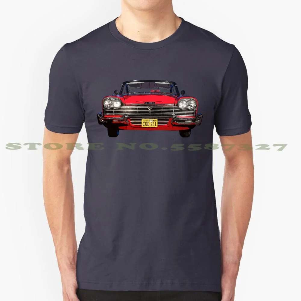 ?Christine“ , Plymouth Fury 100% Pure Cotton T-Shirt Christine Plymouth Fury Racecar Motorsport Speed Sportcars Motorautomotive