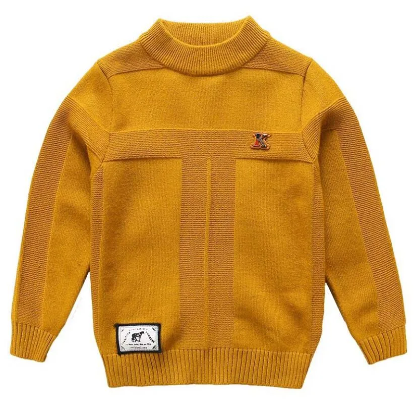 kids clothes 100cm-170cm boys spring sweaters children fashion bottoming clothes teenage sweater autumn velvet warm jacket tops