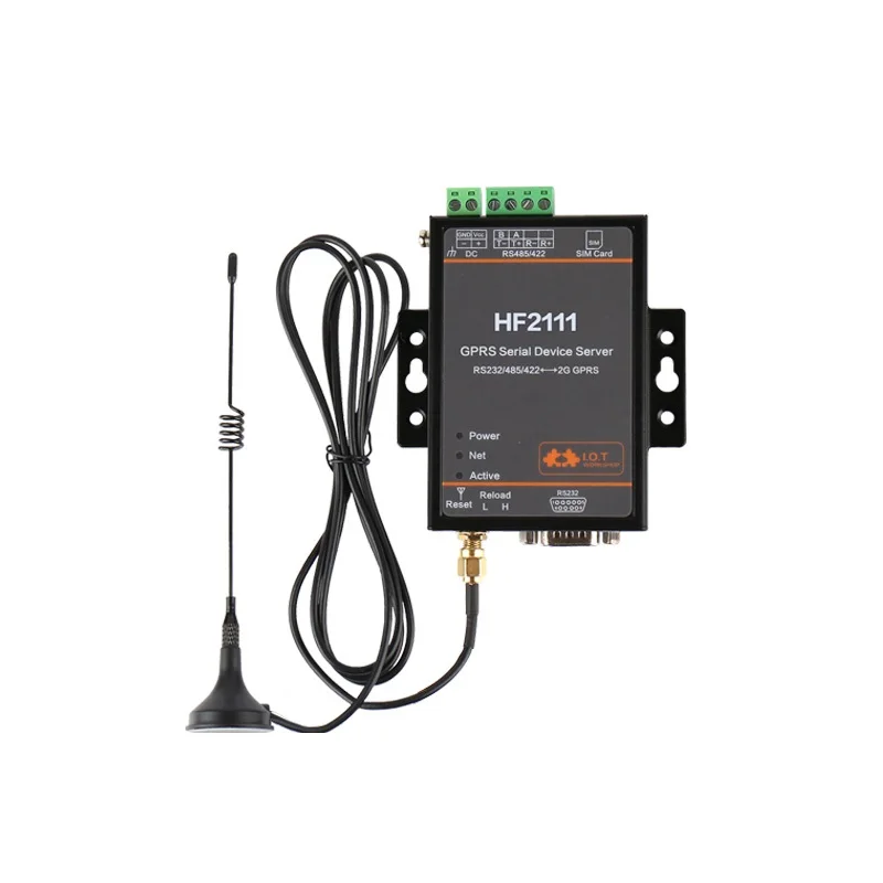 Serial Port RS232 RS485 RS422 to IP GPRS GSM Mobile Converter Data Transmit Module DTU