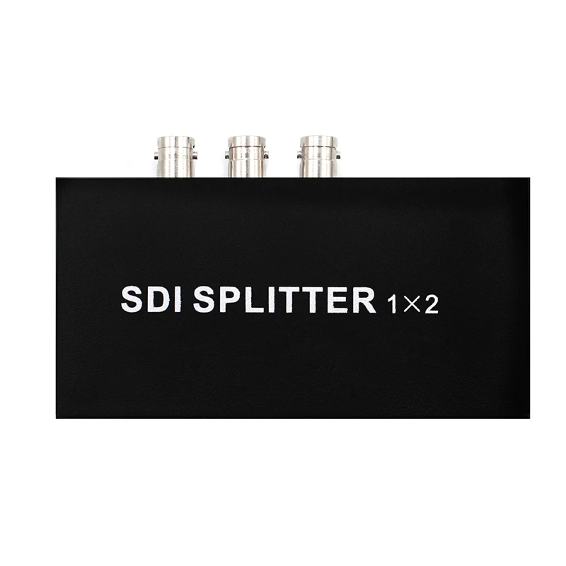 SDI Splitter 1x2 Multimedia Split Extender 1to2 Ports Adapter Support 1080P TV Video For Projector Monitor Camera