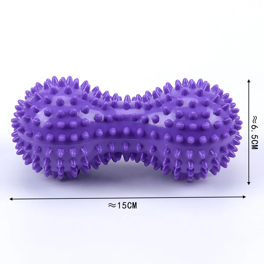 1 PCS 7CM PVC Spiky Massage Ball High Density Yoga Hedgehog Exercise Balls for Reliever Treatment Foot Pain & Plantar Fasciitis