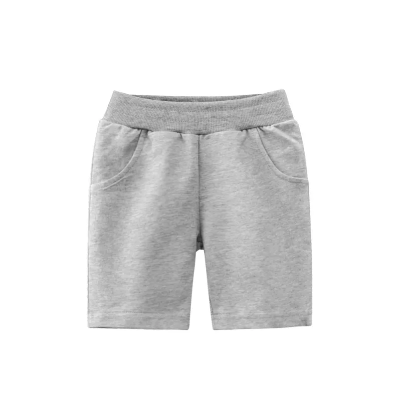 2024 estate bambini ragazzi pantaloncini pantaloni 100% cotone tinta unita Sport Casual mutandine per 1-9 anni bambini ragazzi ragazze