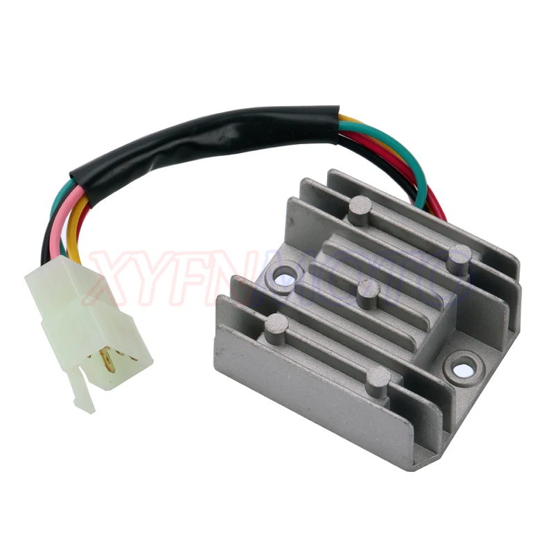 5 Wires 12V Voltage Regulator Rectifier Motorcycle Dirt Bike ATV GY6 50 150cc Scooter Moped JCL NST TAOTAO