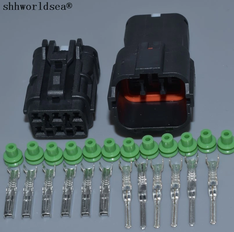 Shhworldsea 6 Pin 7123-7464-40 7222-7464-40 автомобильный разъем светильник цоколь лампы MG640337 MG610335 для Buick KIA Ford Hyundai