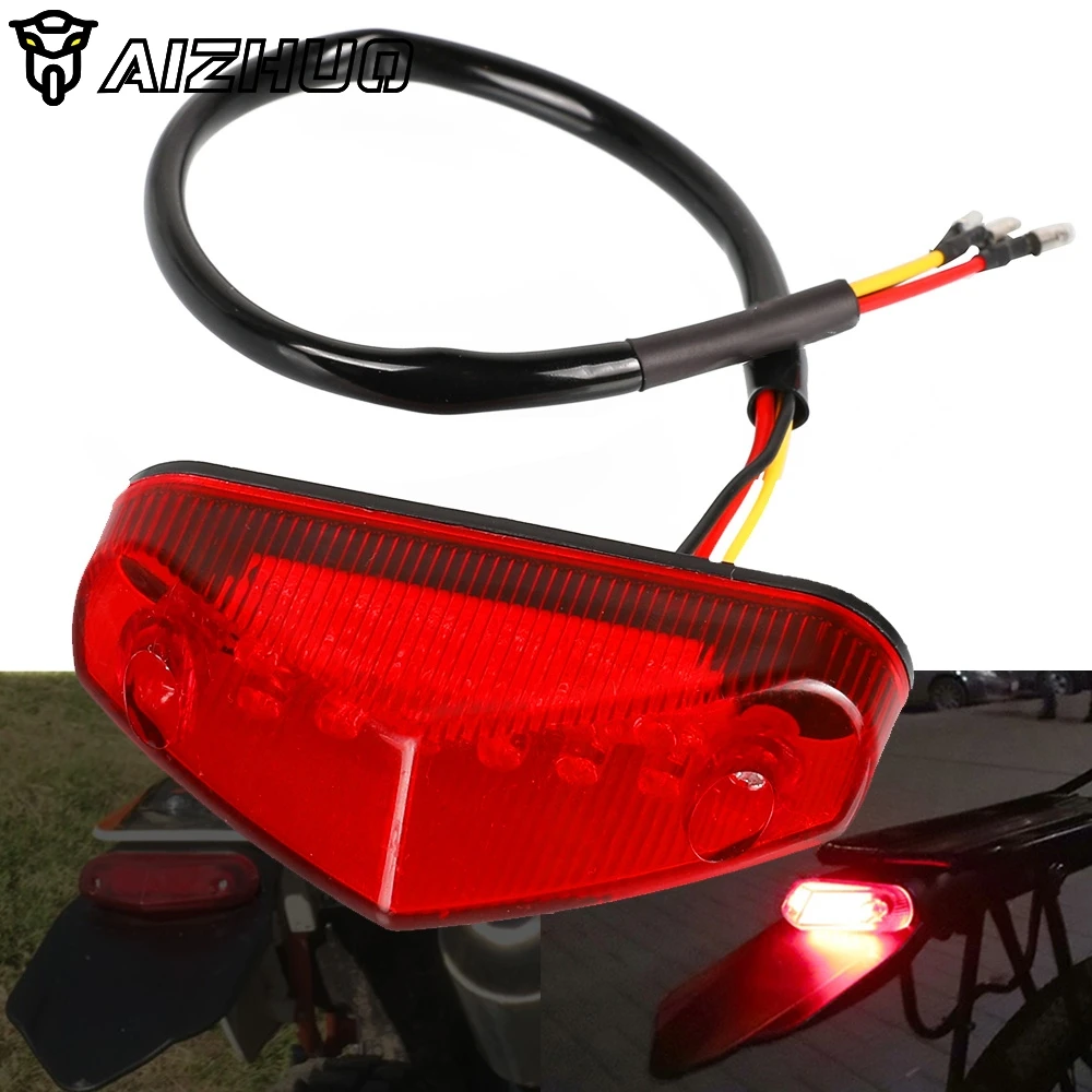 Universal FOR Gas Gas EC300 2015 2016 2017 2018 EC 300 Dirt Bike Motorbike Turn Signal Light 12 LED Taillight Motocross Off-road