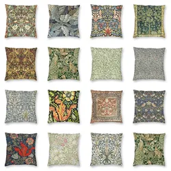 Luxury William Morris Bullerswood Antique Rug Print Throw Pillow Case Decoration Square Cushion Cover 45x45cm Pillowcover Sofa