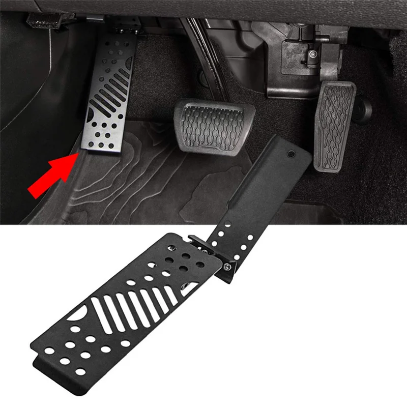 Pedal for Jeep Wrangler JL Driver Left Side Foot Rest Pedals Auto Footrest Peg Pad Car Styling