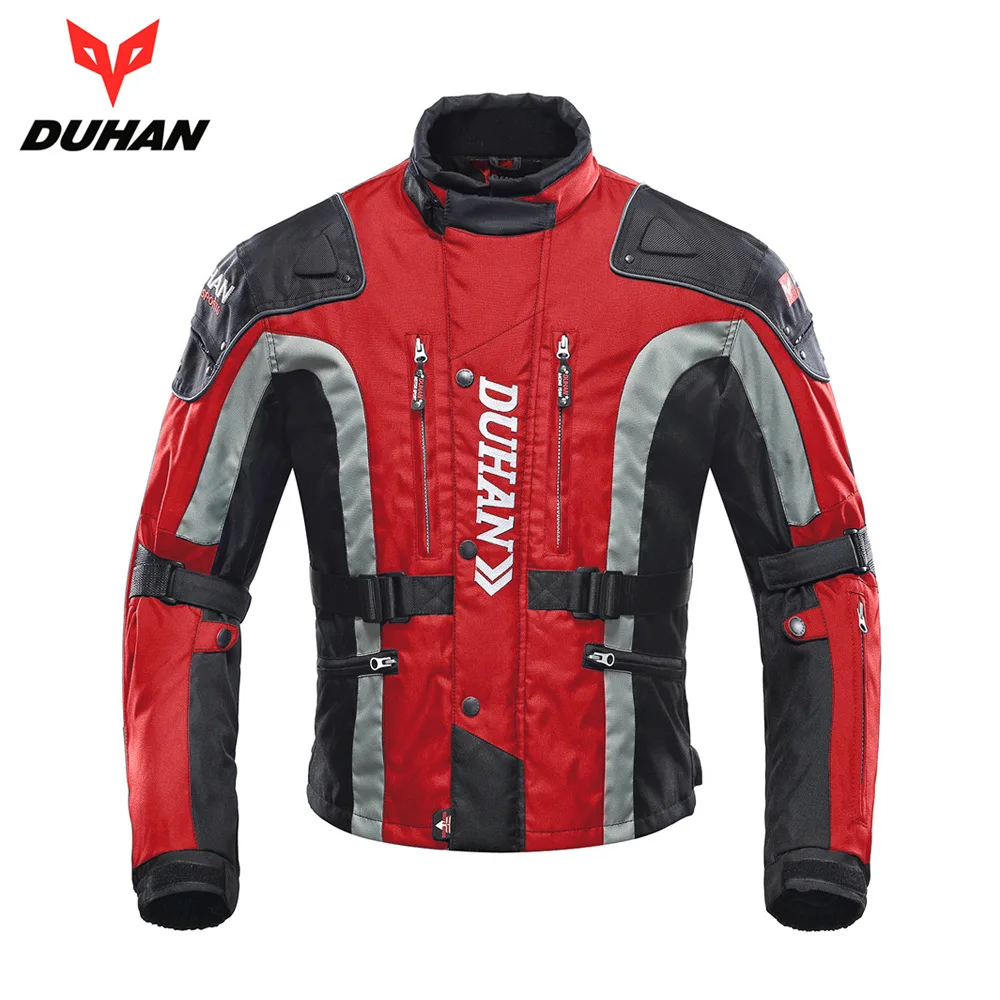 

Duhan Motorcycle Jacket Motorbike Riding Jackets Windproof Motorcycle Full Body Protective Gear Armor CE Winter Moto Clothing